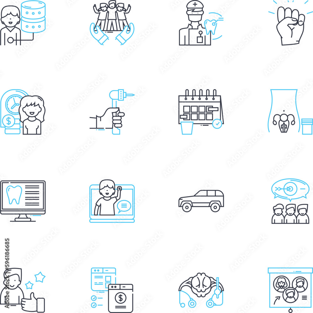 Workplace Safety linear icons set. Compliance, Hazards, Risk, Prevention, Training, Emergency, Response line vector and concept signs. Protocol,Accountability,Awareness outline illustrations Workplace Safety linear icons set. Compliance, Hazards, Risk, Prevention, Training, Emergency, Response line vector and concept signs. Protocol,Accountability,Awareness outline illustrations
