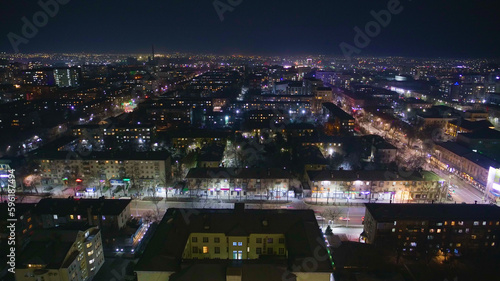 Wallpaper Mural night timelapse Bishkekcity Torontodigital.ca