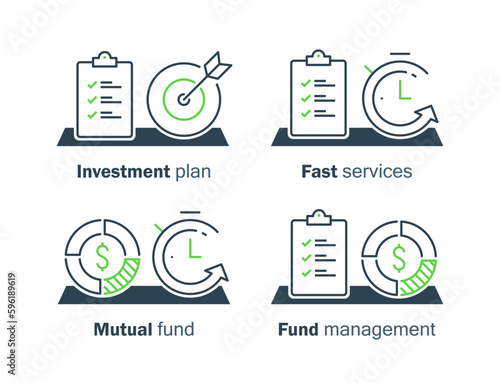 Time is money, mutual fund, term and conditions, investment strategy, finance solution, business plan, project management