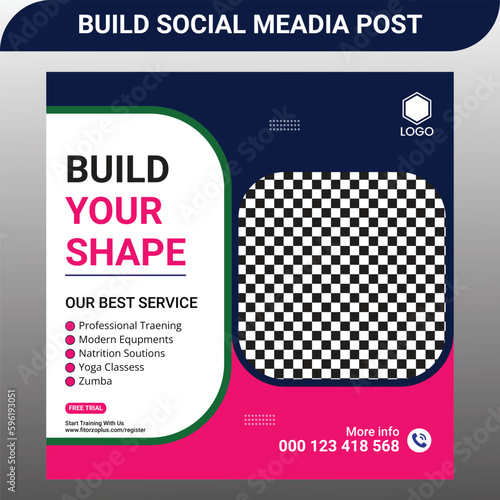 BUILD SOCIAL MEADIA POST photo