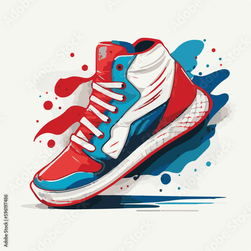 COOL AND UNIQUE VECTOR SNEAKER ILLUSTRATIONS