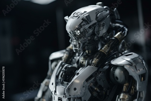 The application of robotic technology. Generative AI © Amaryllis