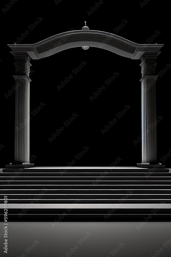 Obraz premium columns of columns