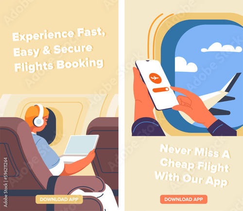 Experience fast, easy and secure flights booking