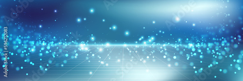 Abstract Technology Background, Banner