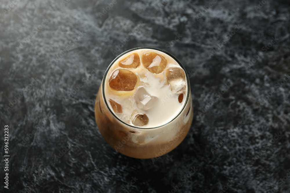Cold drink for refreshing - ice coffee. Fresh summer drink Cold drink for refreshing - ice coffee. Fresh summer drink