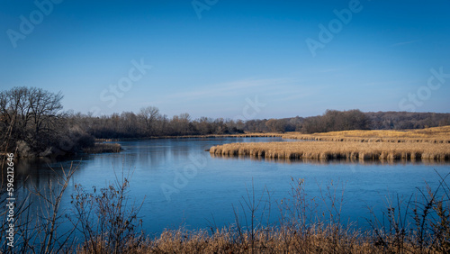 lake in winter