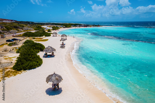 Wallpaper Mural Amazing Baby Beach and coast on Aruba, Caribbean, white beach with blue ocean tropical beach Torontodigital.ca