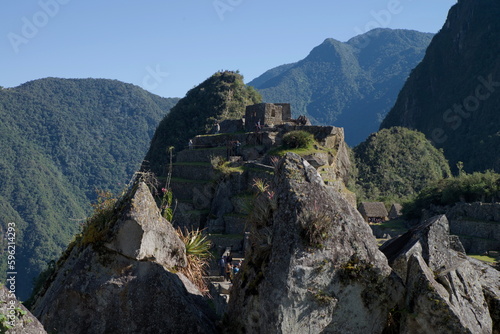 Machu Picchu in Peruvian Andes © Milena