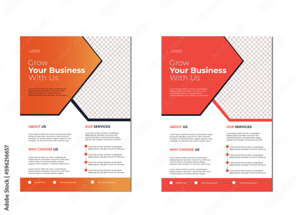 business flyer design 