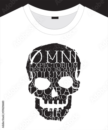 Unisex  trendy graphic pattern design for t shirt print
