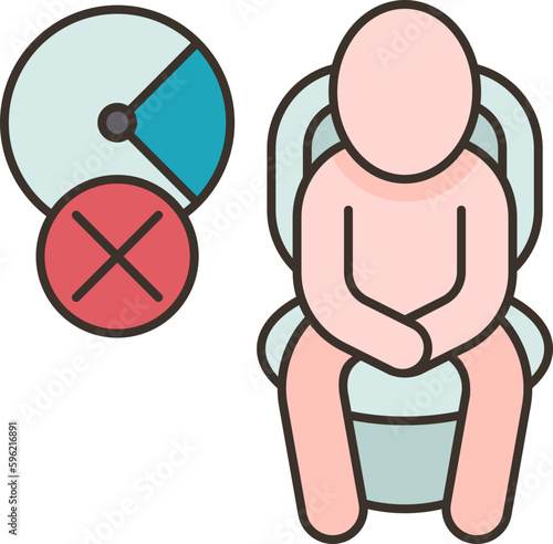 sitting  icon