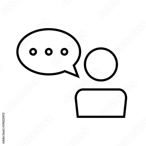 Online Training vector icon. webinar illustration sign. conference symbol.