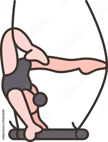 acrobatic  icon