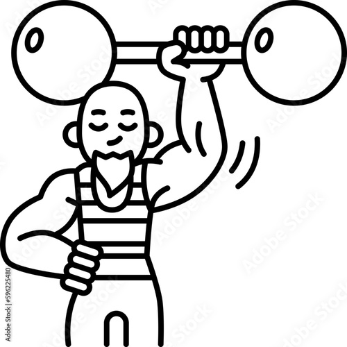 strongman  icon