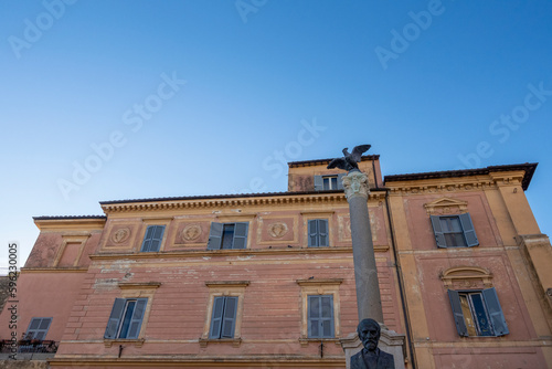 Italy, Lazio, Tarquinia, Monumento a Giuseppe Mazzini photo