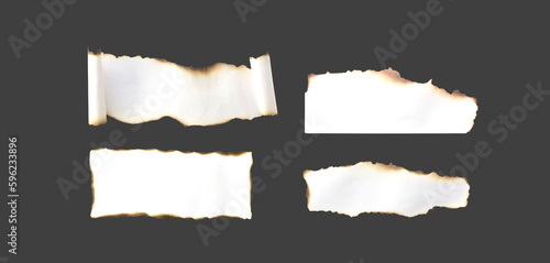 Wallpaper Mural burnt paper for background Torontodigital.ca