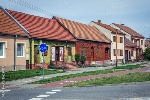 Fototapeta Naklejka Na Ścianę i Meble -  Luzice village in Czech Republic