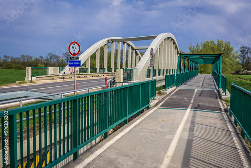 Bridge in Bzenec, Czech Republic