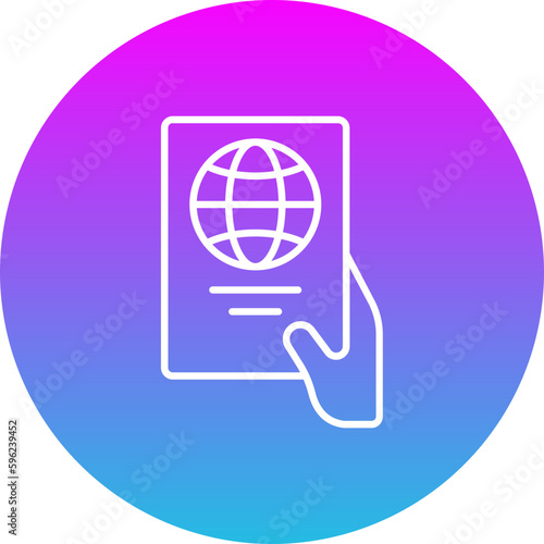 Passport control Icon