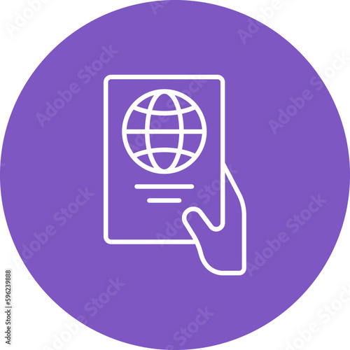 Passport control Icon