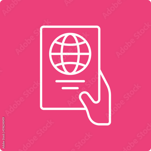 Passport control Icon