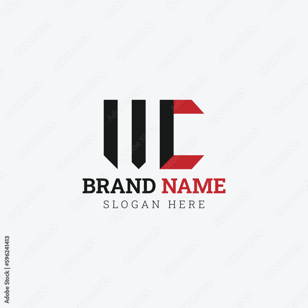 MC Letter Logo Design Template Vector MC Letter Logo Design Template Vector