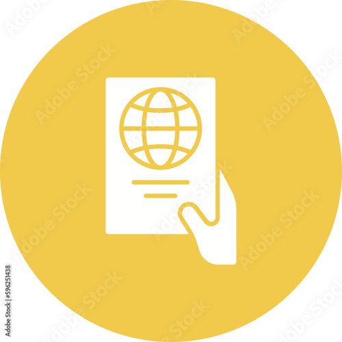 Passport control Icon