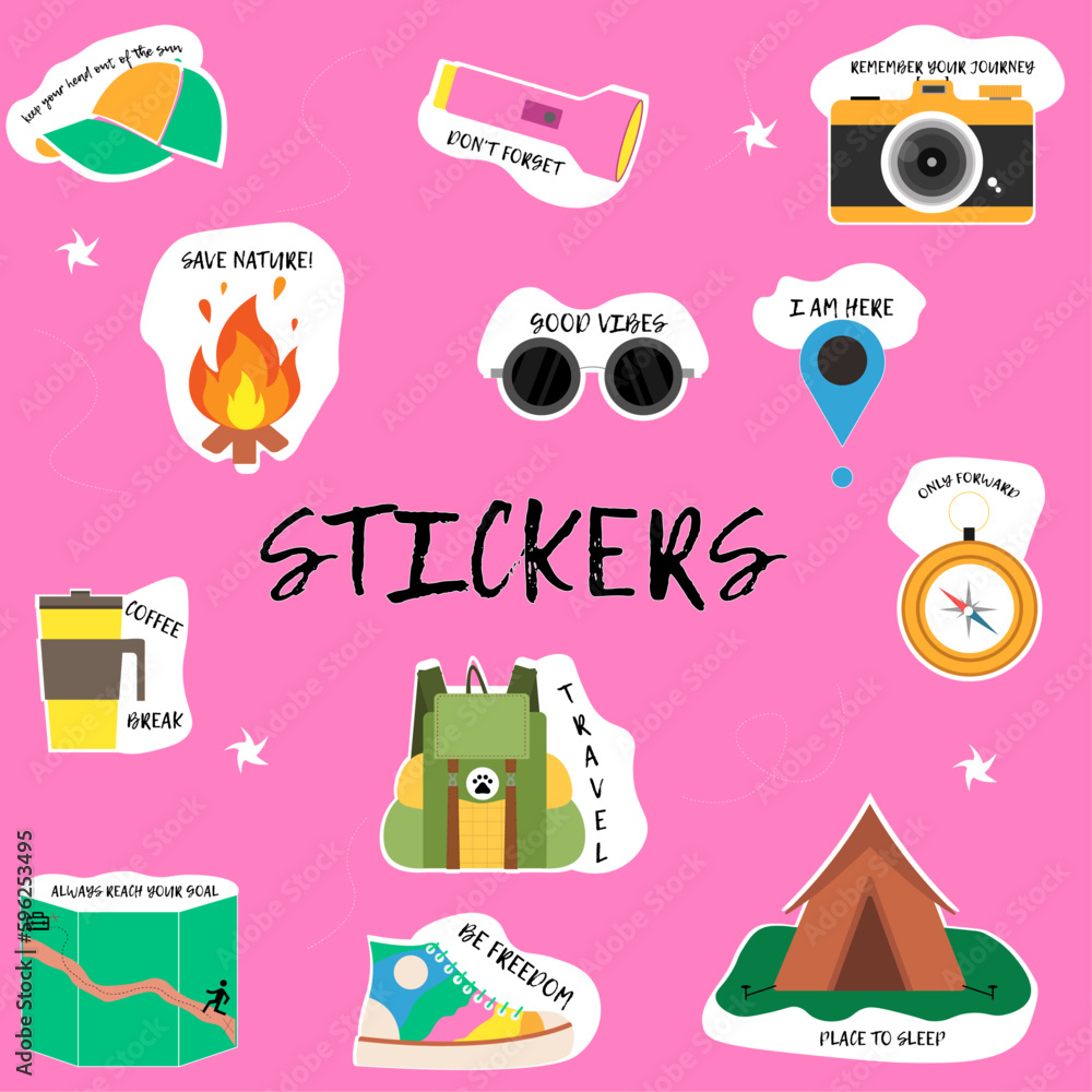 Fototapeta premium STICKERS