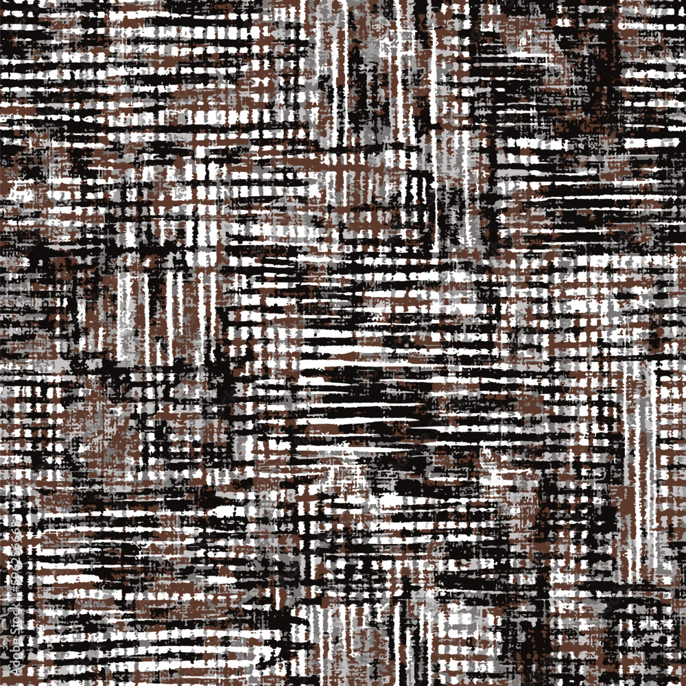 Tribal geometric pattern with stripes, brush drawn lines. Abstract seamless pattern with short bold lines, dashes. Ethnic style vector monochrome texture. Horizontal hand drawn stripes. Tribal geometric pattern with stripes, brush drawn lines. Abstract seamless pattern with short bold lines, dashes. Ethnic style vector monochrome texture. Horizontal hand drawn stripes.