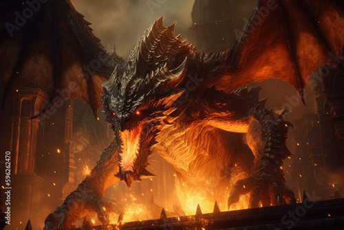 Deathwing is a character from the popular online game World of Warcraft. He was once known as Neltharion  one of the five Dragon Aspects chosen by the Titans to watch over Azeroth.