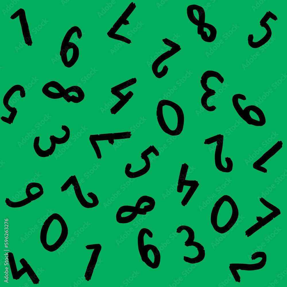 template with the image of keyboard symbols. a set of numbers. Surface template. green purple background. Square image template with the image of keyboard symbols. a set of numbers. Surface template. green purple background. Square image