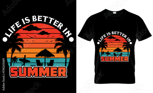 summer t shirt design