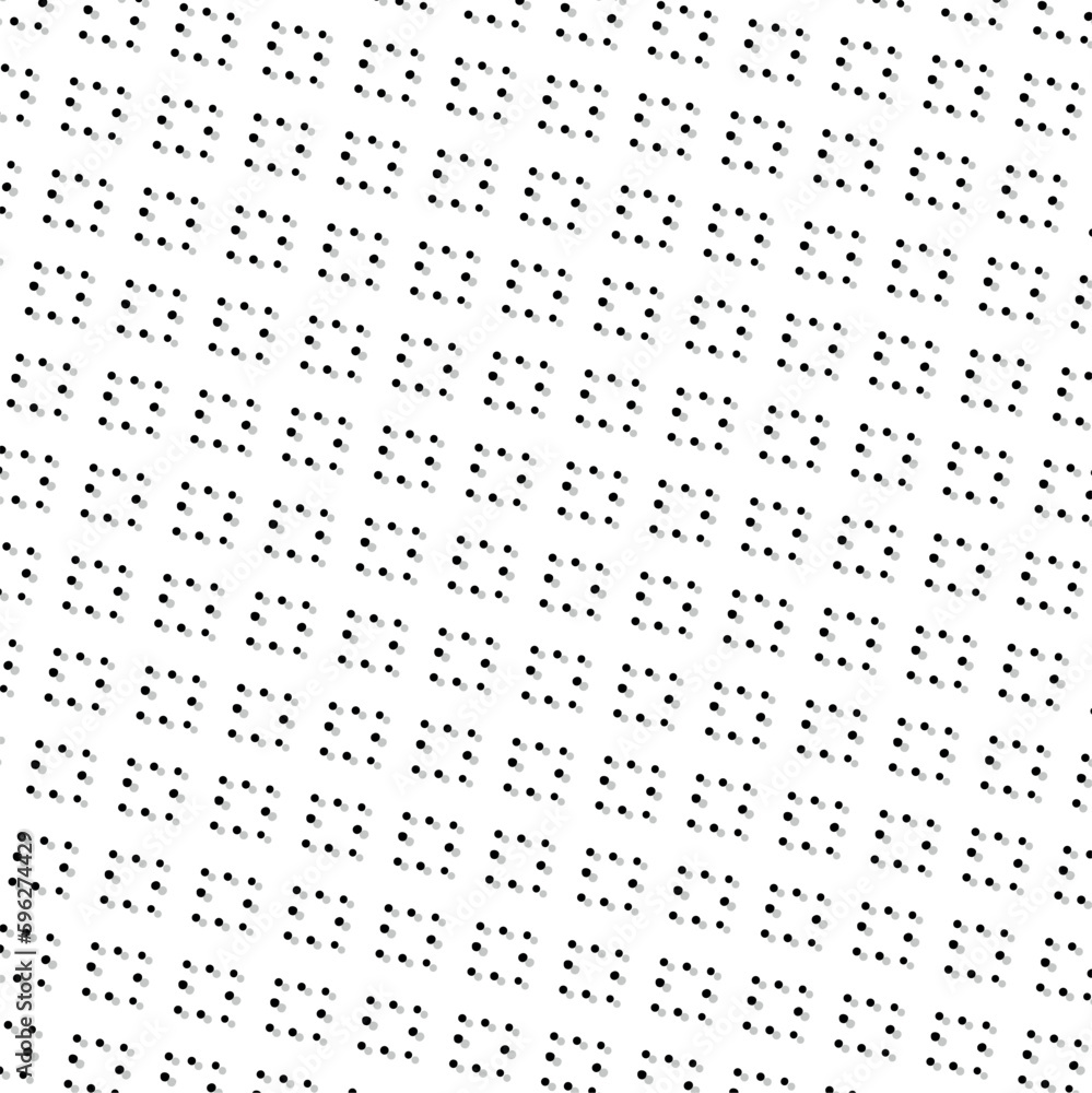 Screenton includes a cluster of dots that form shapes that lie diagonally.