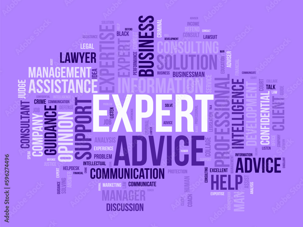 Word cloud background concept for Expert advice. Service support help with expert opinion guidance. vector illustration. Word cloud background concept for Expert advice. Service support help with expert opinion guidance. vector illustration.