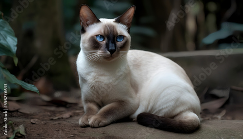 Discover the beauty and elegance of the original Siamese standard cat from Thailand 