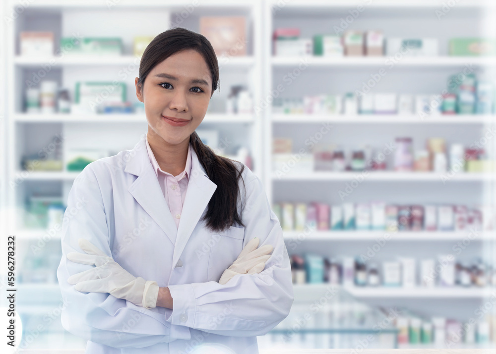 asian pharmaceutical at drug store