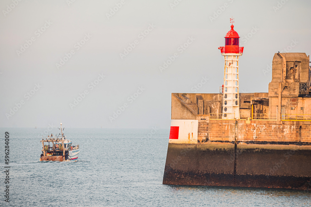 Phare au Havre (Normandie, France)