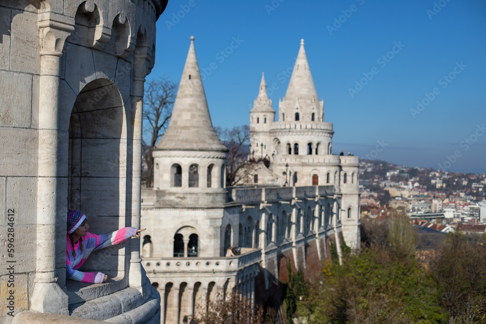 Fototapeta premium Budapest bastión de los pescadores
