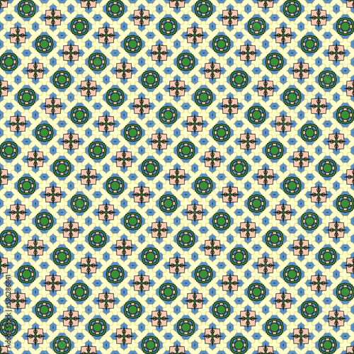 Seamless Banner Interior Template Vintage Minimal Concept Shapes Composition Tile Textile Texture Art Geometric Backdrop Fabric Wallpaper Fashion Modern Background Print Design Graphic Pattern.