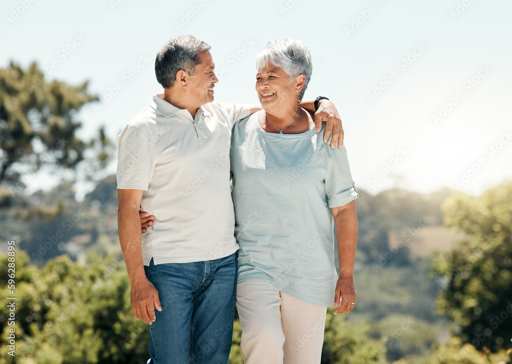 © K Abrahams/peopleimages.com - Lets walk the journey of life together. Shot of senior couple spending time together in nature.