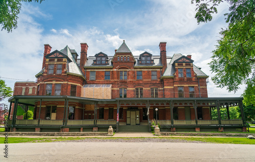 Konstfotografi Homes at the Pullman National Monument