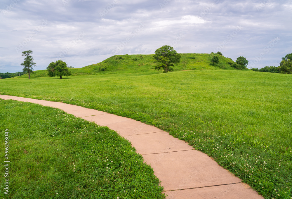 Path to Cahokia Mounds State Historic Site Path to Cahokia Mounds State Historic Site