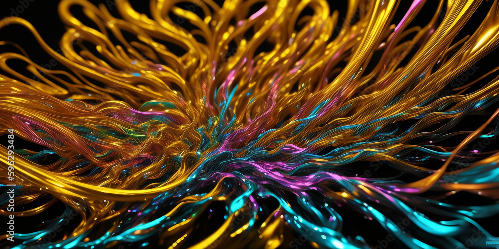 Colorful Fluid Background