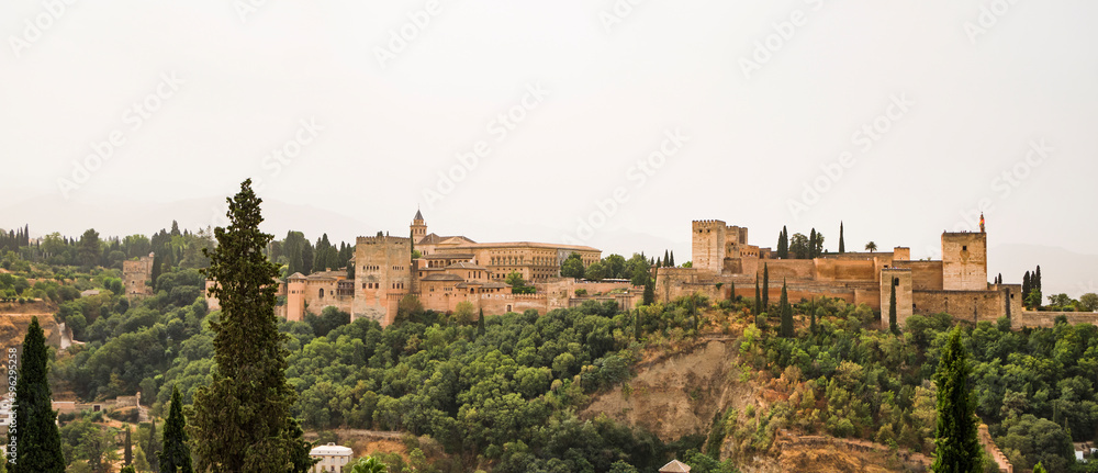 Granada - Spaziergang zur Alhambra , Spanien Granada - Spaziergang zur Alhambra , Spanien