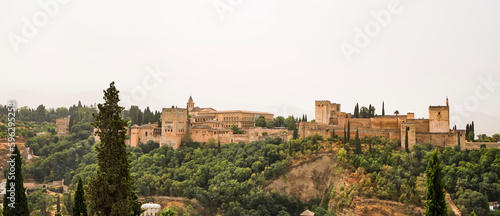 Granada - Spaziergang zur Alhambra , Spanien