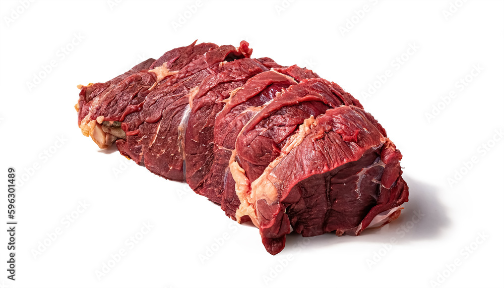 Fresh Beef Meat on White Background - High Quality Protein Source, Satisfy Your Protein Needs with Fresh Beef Meat on White Background, Juicy and Tender Beef Meat with copy space Fresh Beef Meat on White Background - High Quality Protein Source, Satisfy Your Protein Needs with Fresh Beef Meat on White Background, Juicy and Tender Beef Meat with copy space