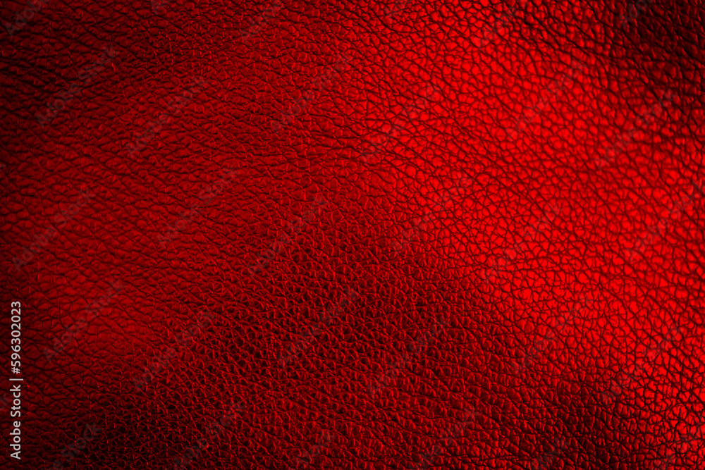 Red leather texture background photo Red leather texture background photo