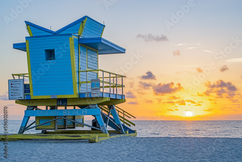 Miami Beach Life Guard Station © Tom Dorsz