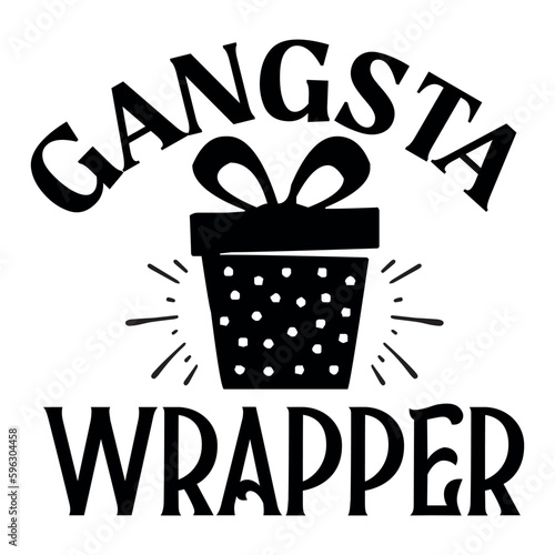 Gangsta wrapper SVG